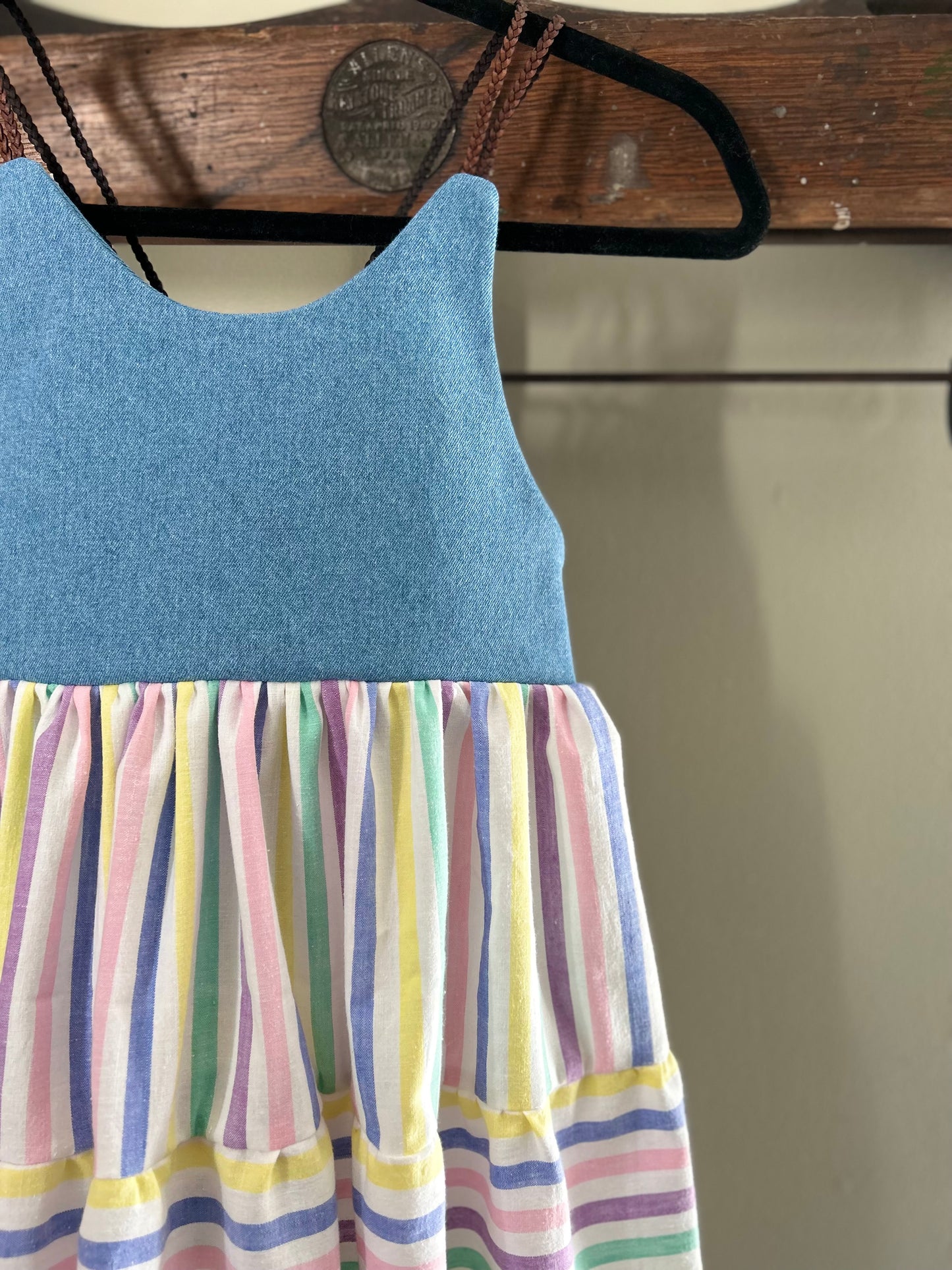 10 - Loretta Denim & Stripe