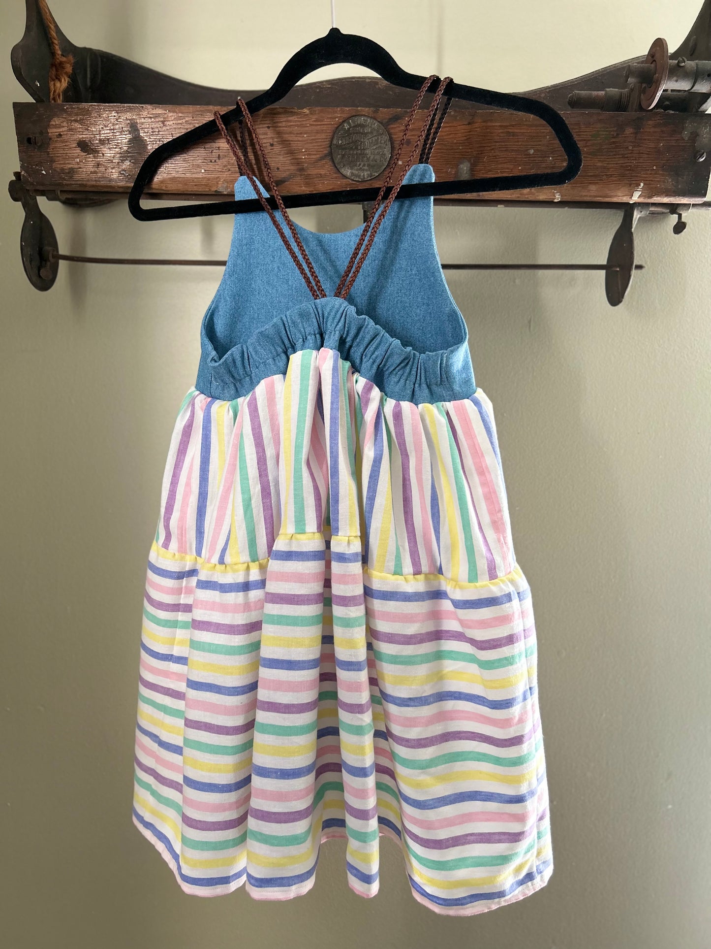 10 - Loretta Denim & Stripe