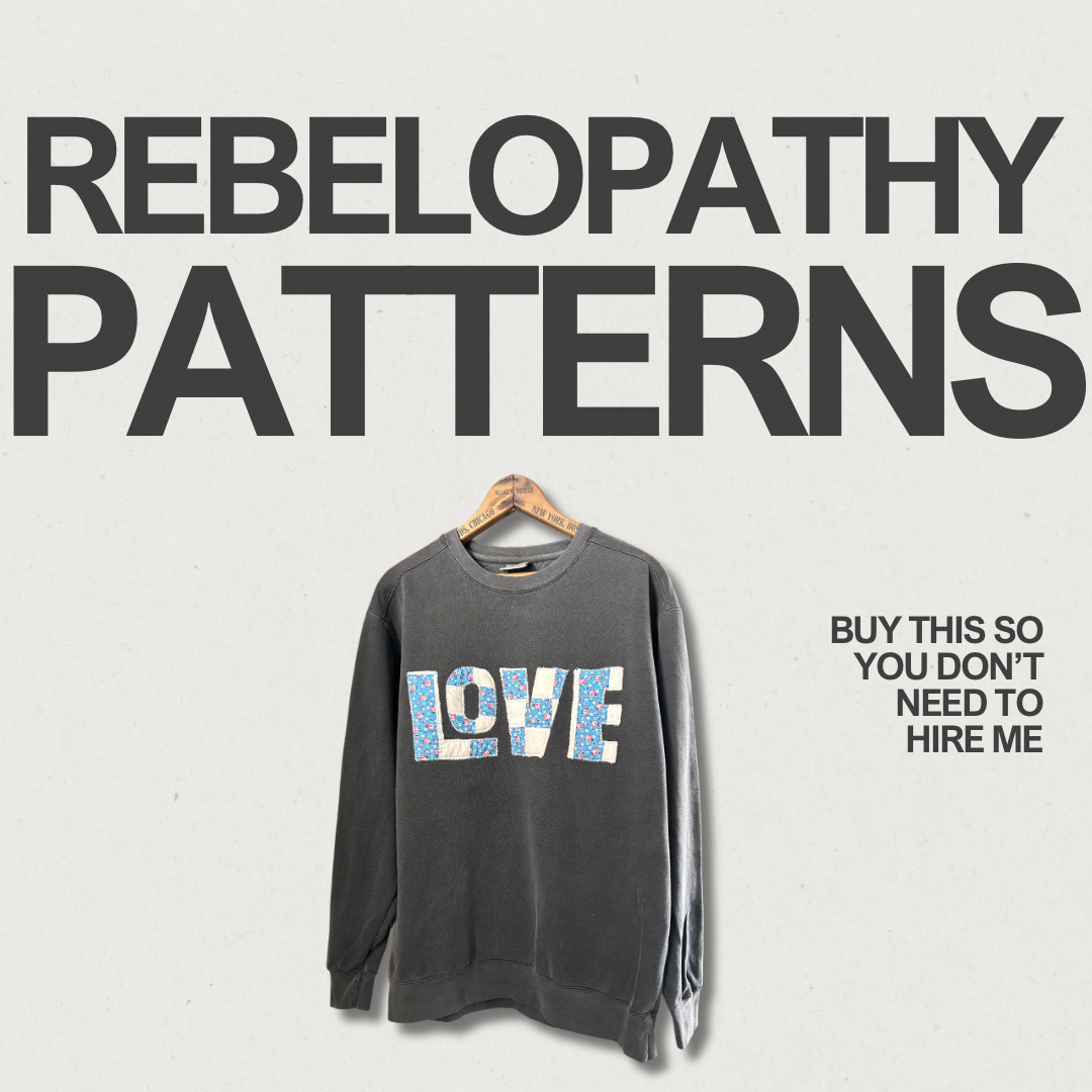 Love Appliqué PDF Pattern
