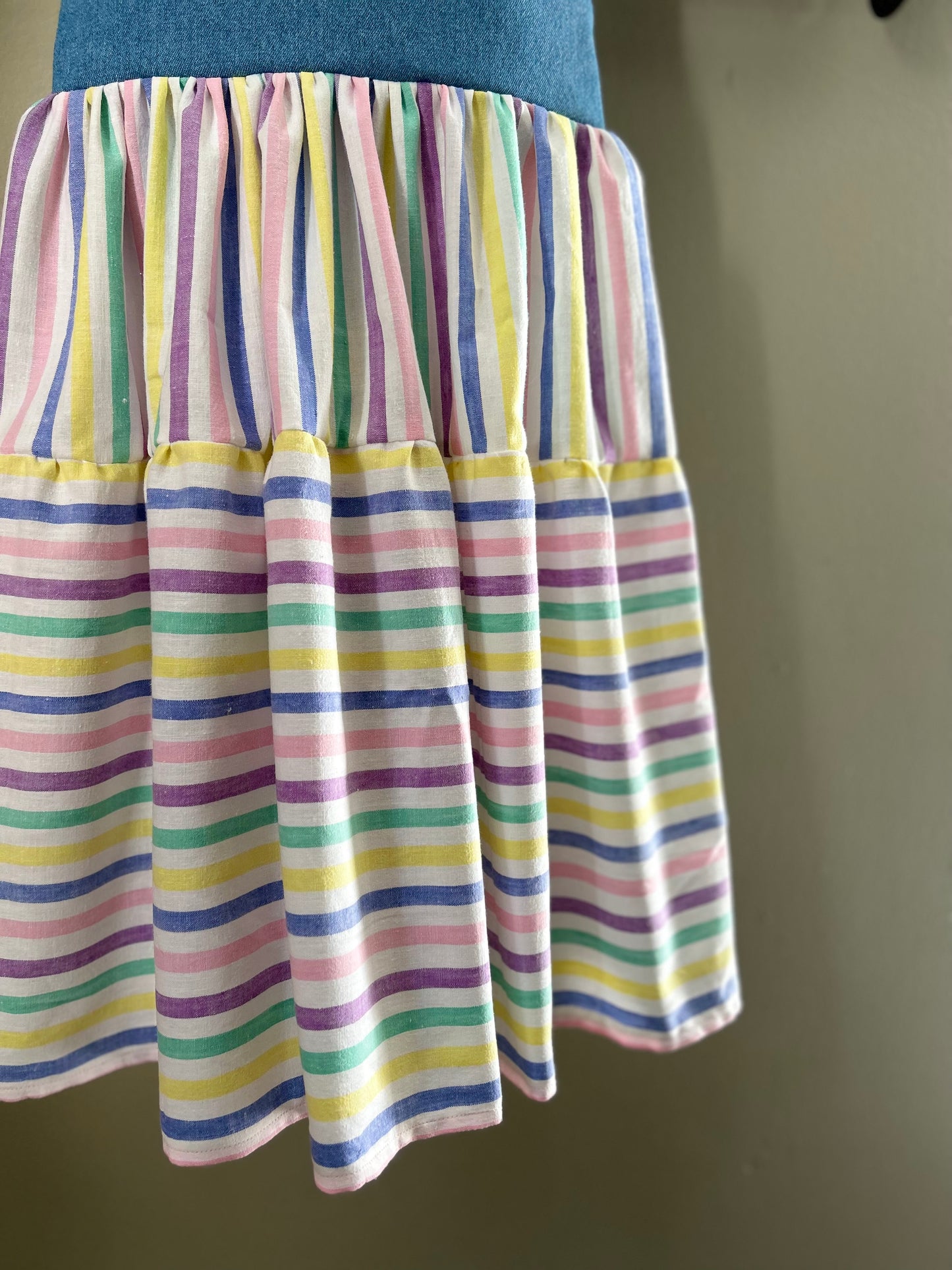 10 - Loretta Denim & Stripe