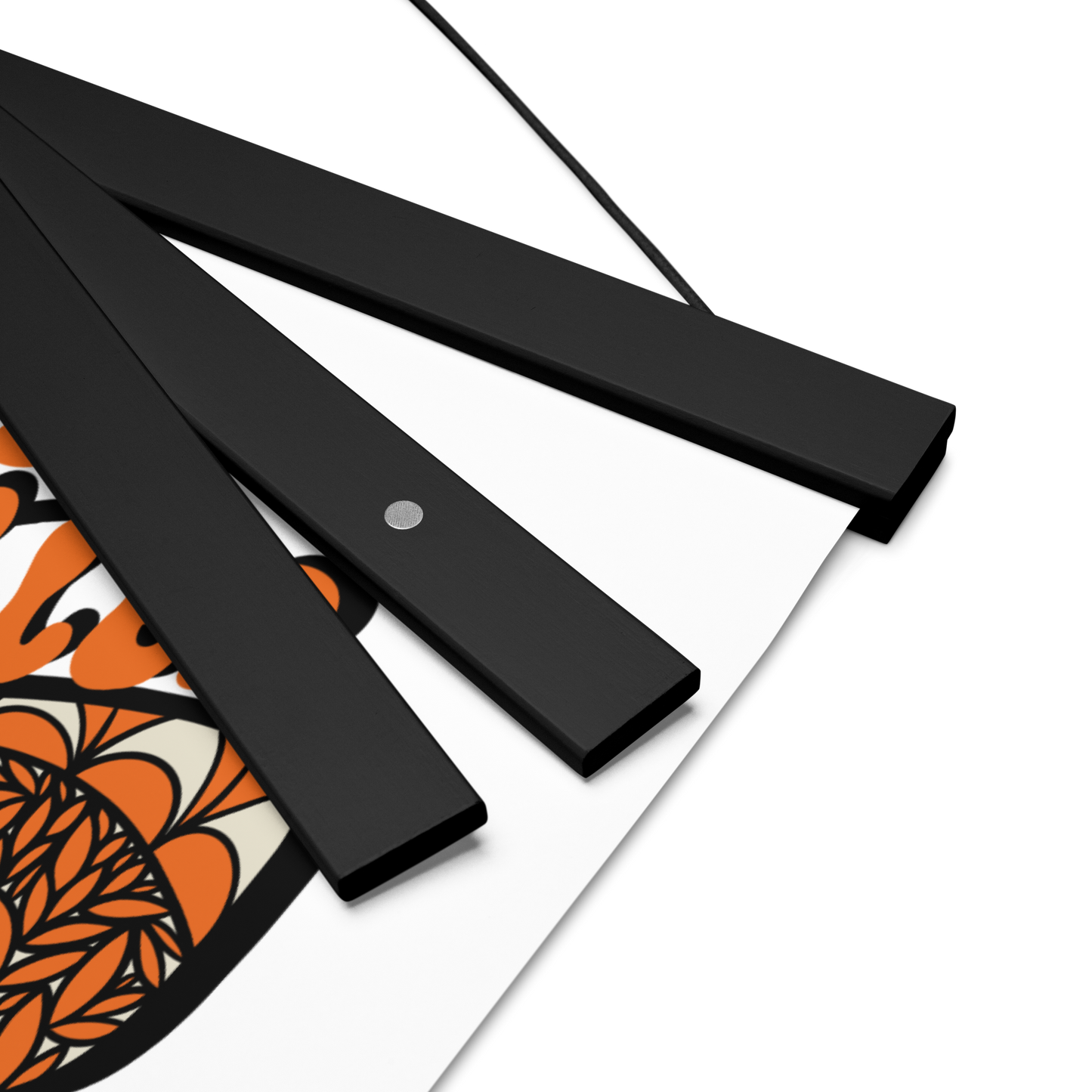 Peaceful Butterfly Poster with Wooden Hanger