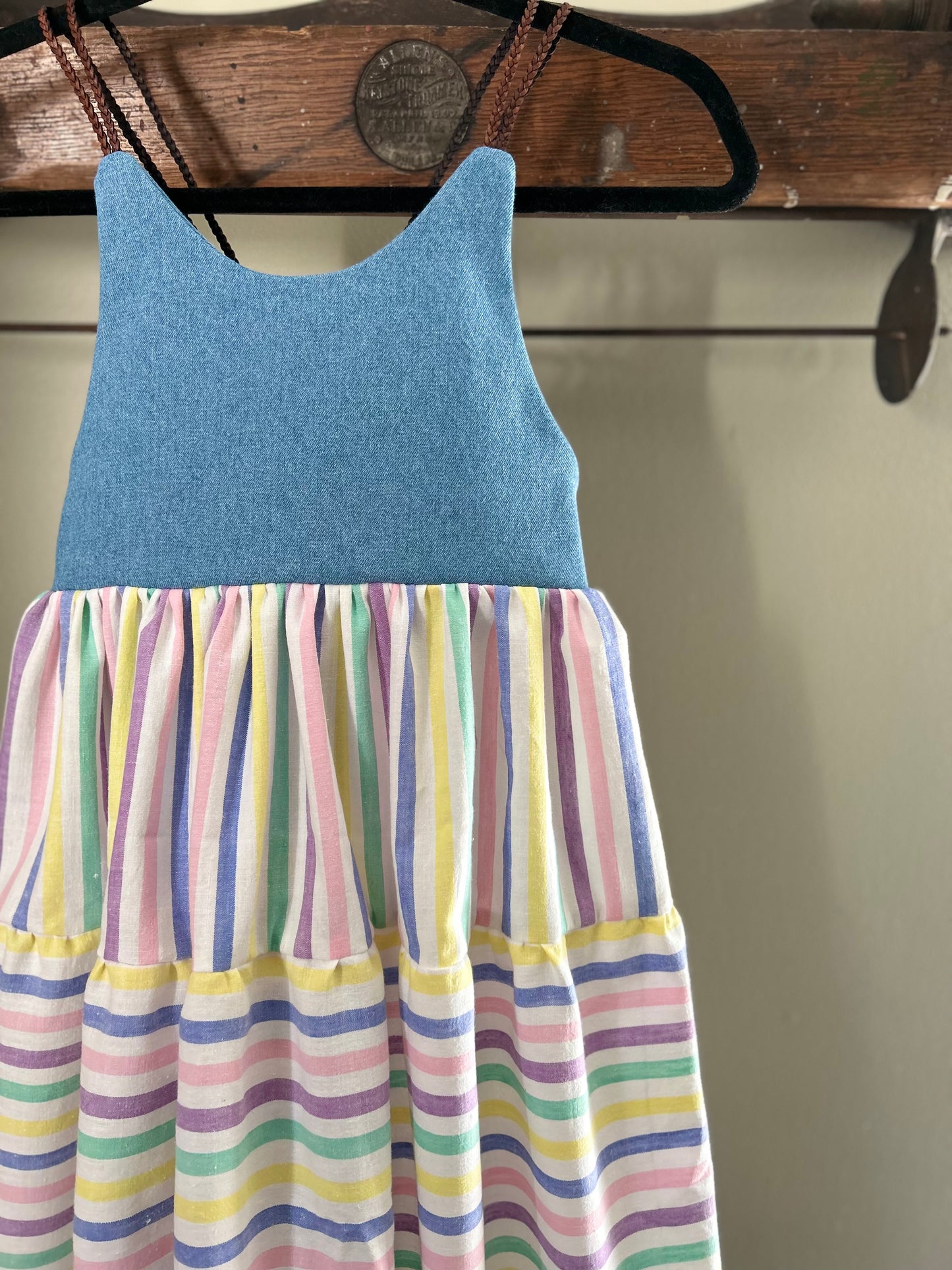 10 - Loretta Denim & Stripe