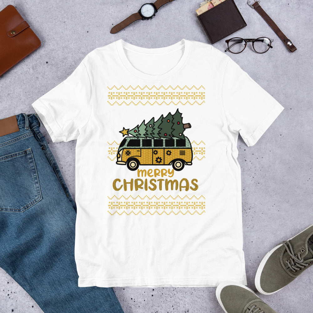 Christmas Van Unisex Adult t-shirt