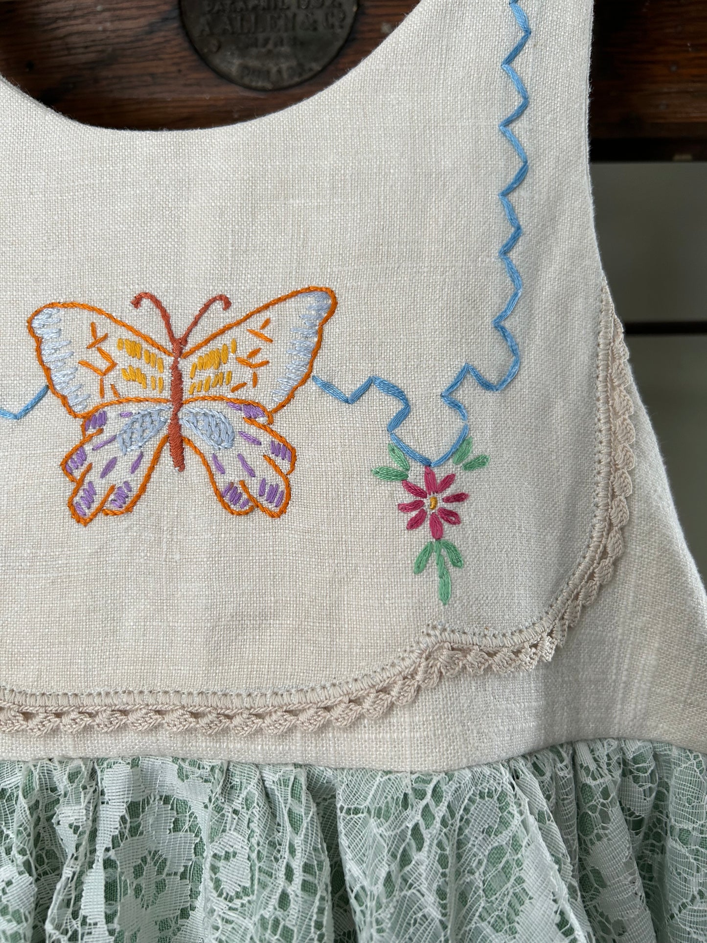 11 - Loretta Linen and Lace Butterfly