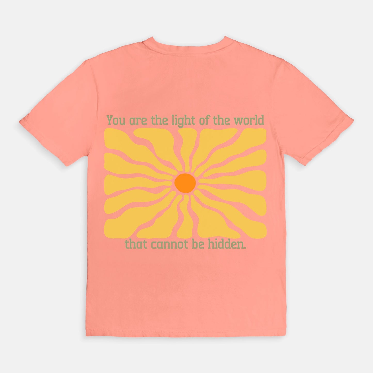 Light of the World - Comfort Colors Tee 1717