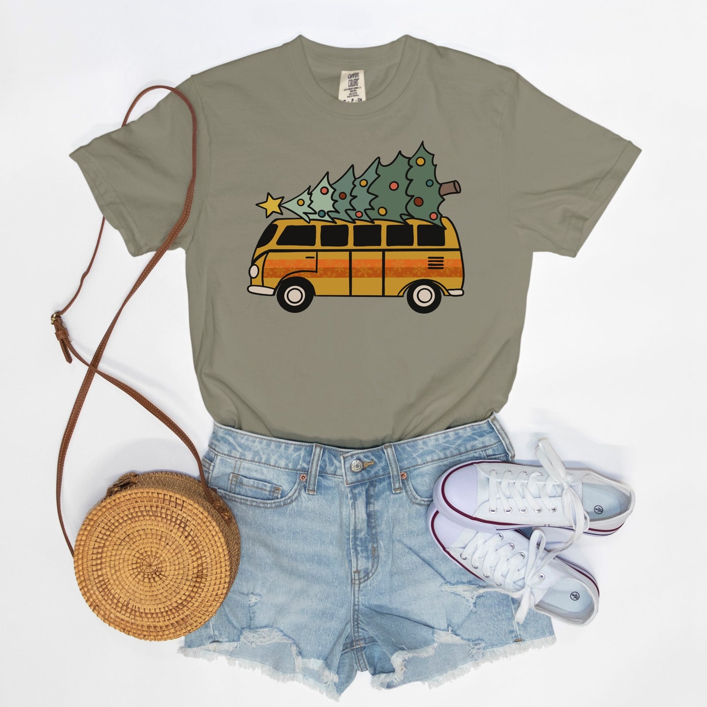 Adult - Camper Van - Hand drawn - Comfort Color