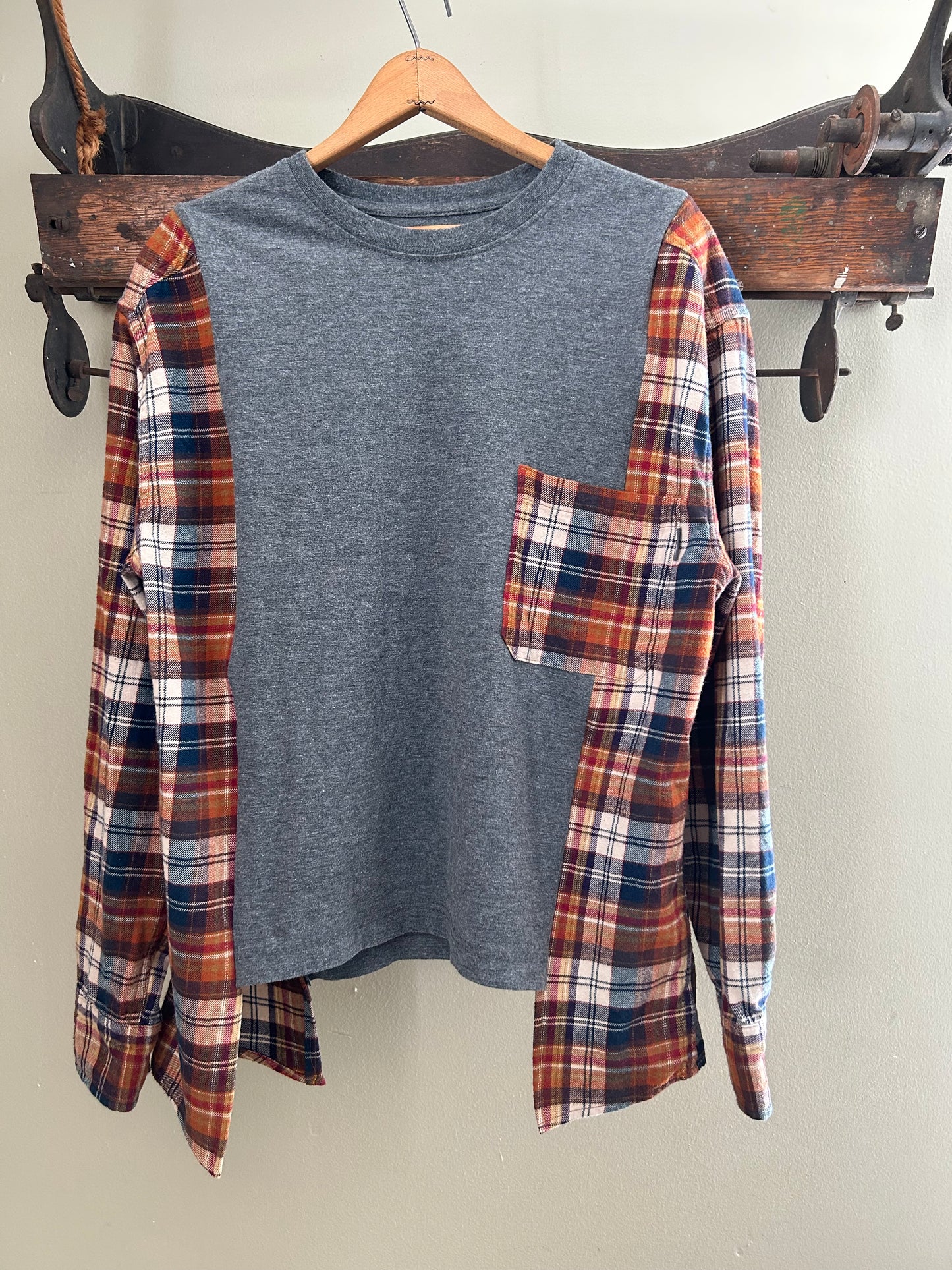Upcycled Flannel Shirt Tutorial