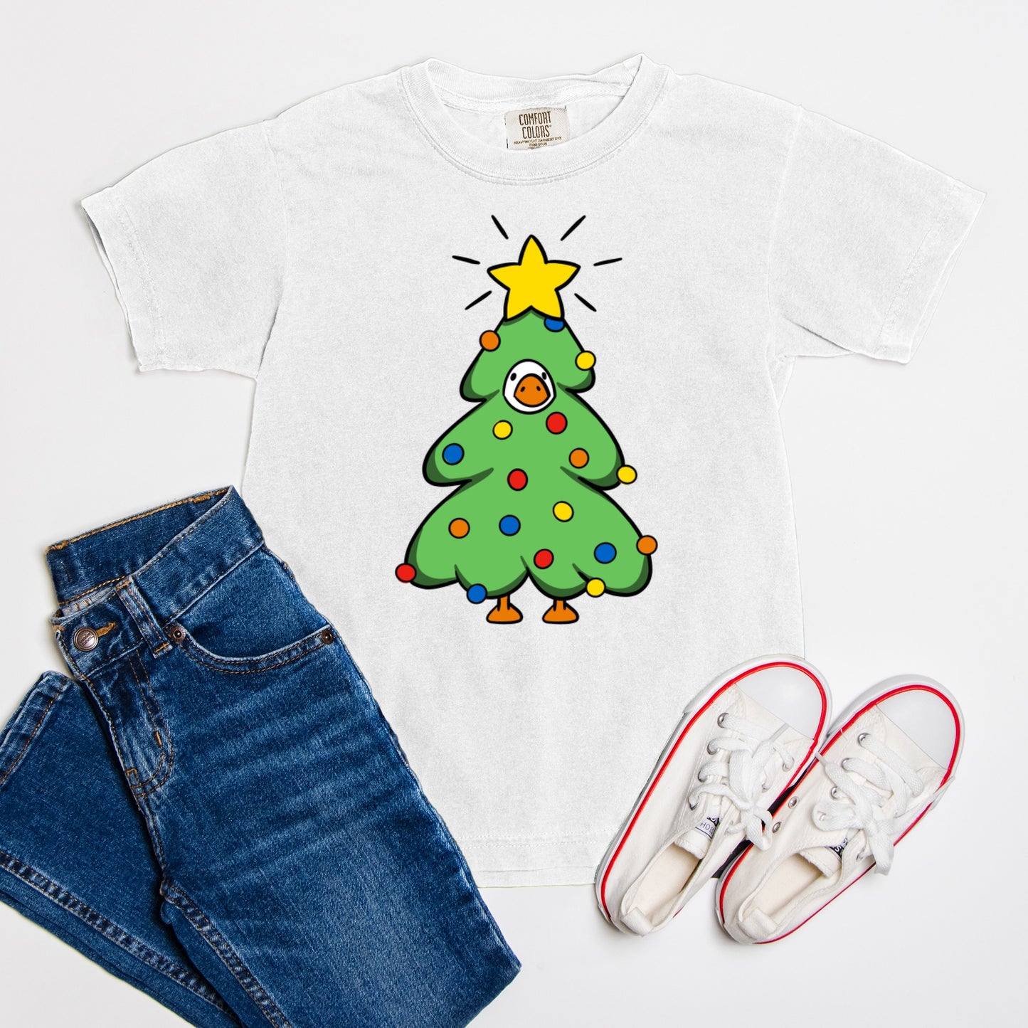 Goose Tree - Comfort Color Youth