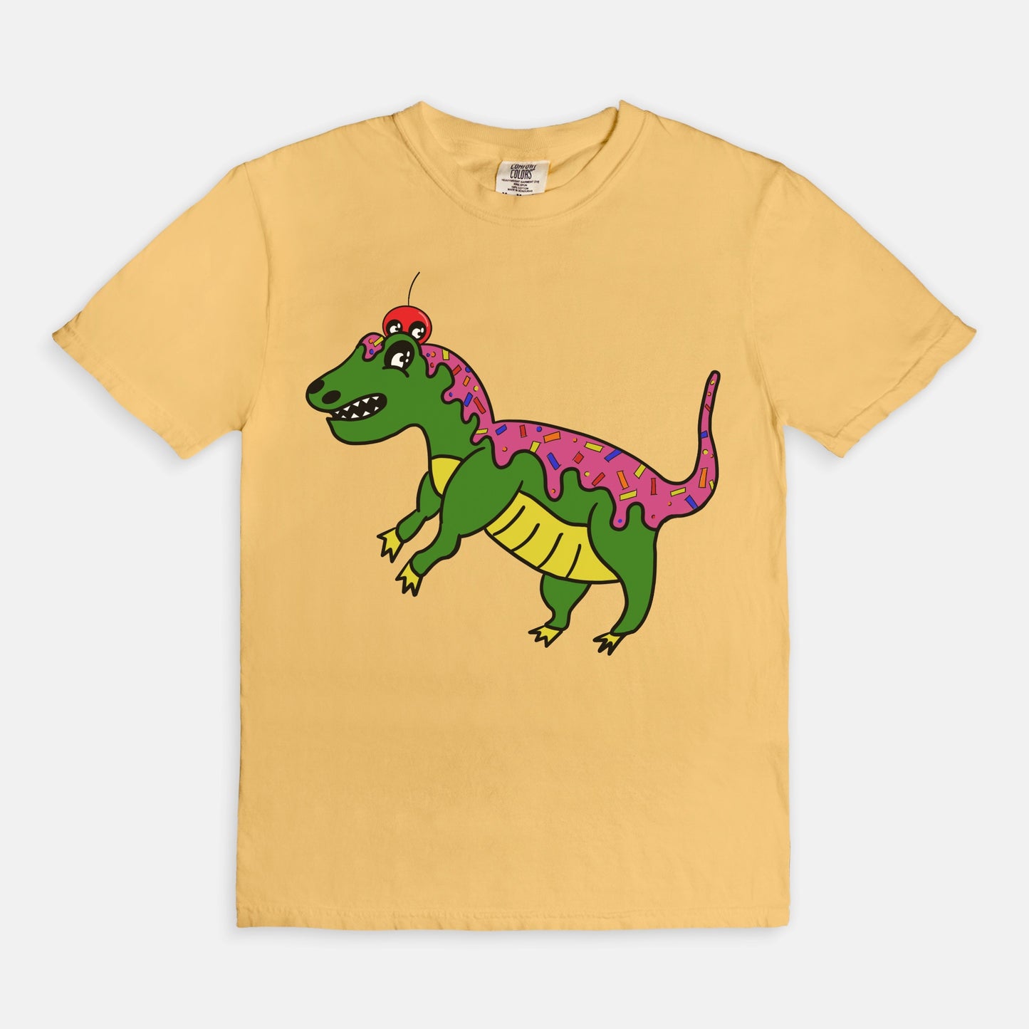 Dinosaur Icing Comfort Color Tee