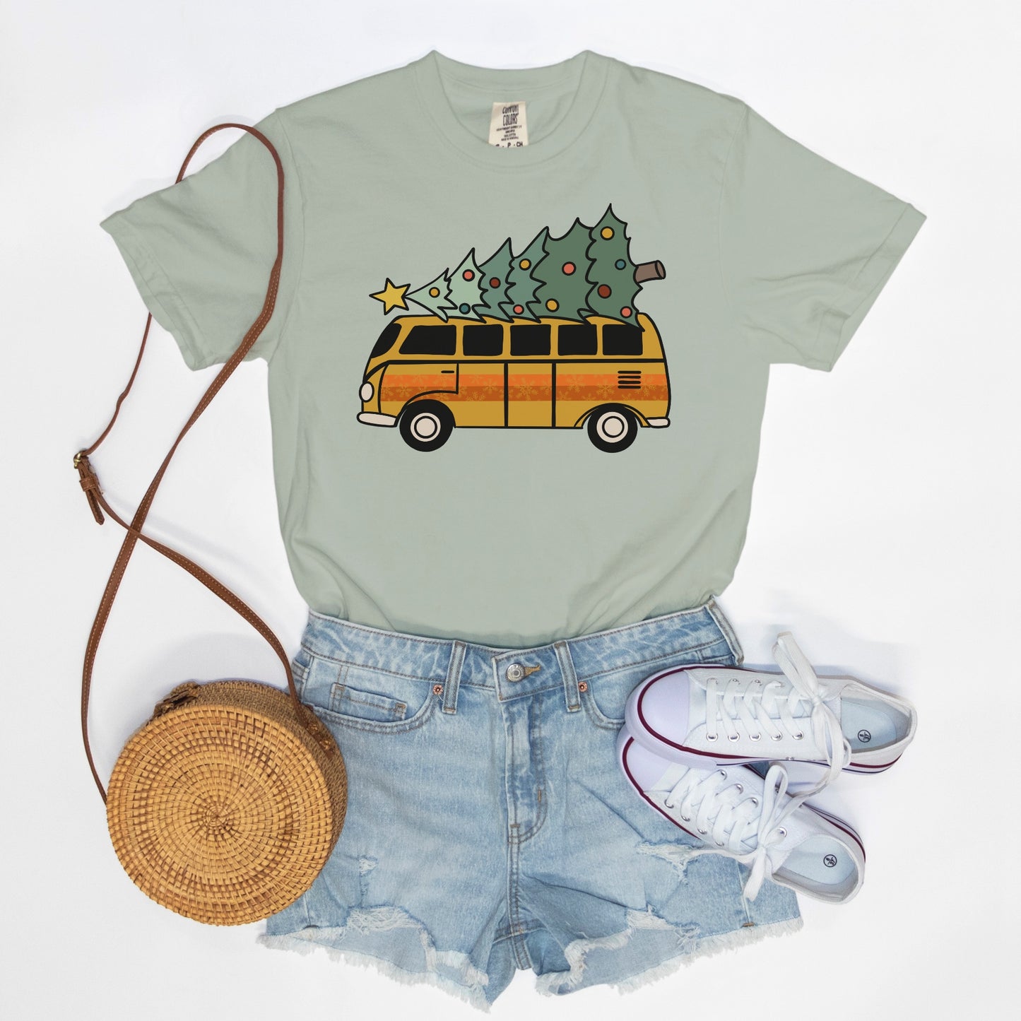 Adult - Camper Van - Hand drawn - Comfort Color