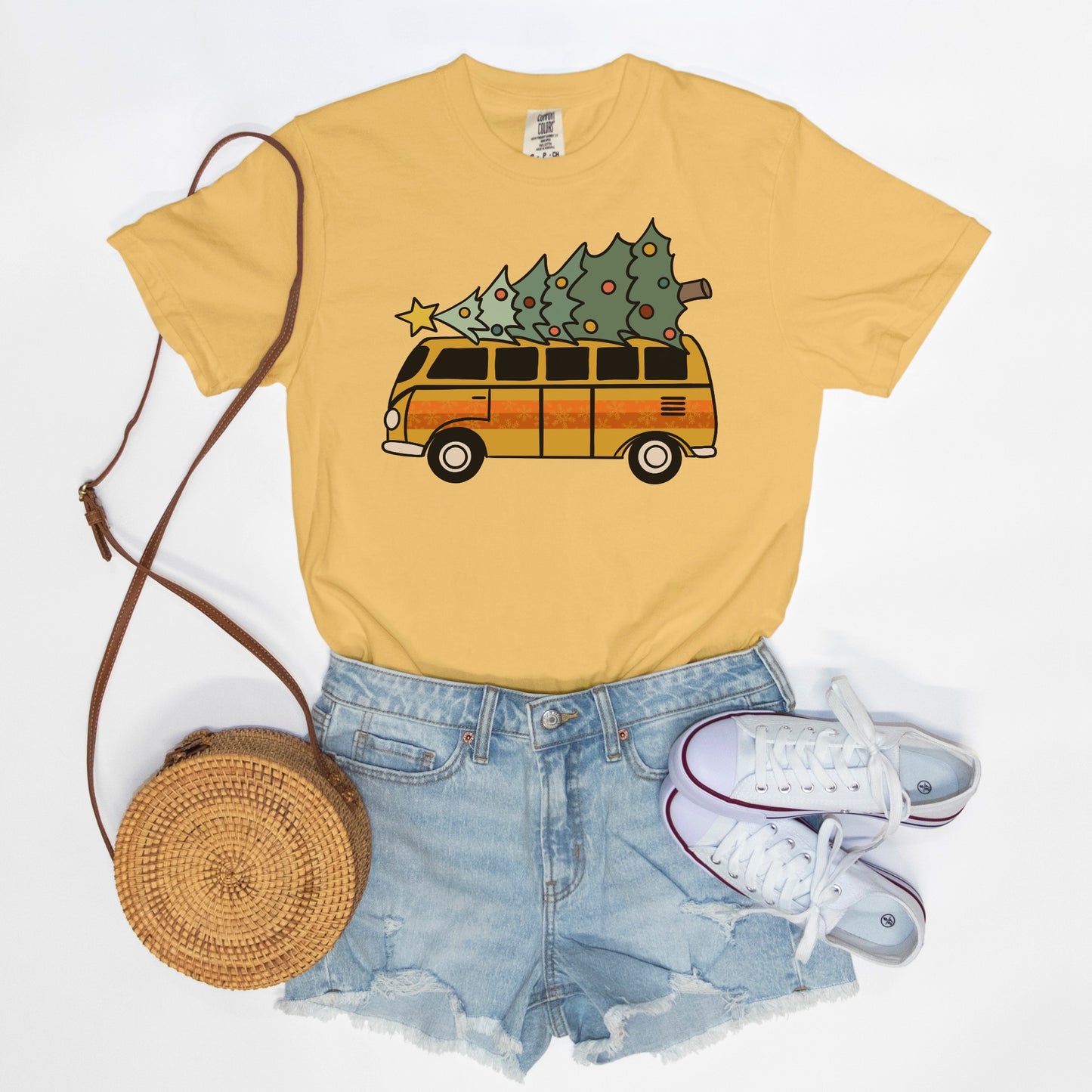 Adult - Camper Van - Hand drawn - Comfort Color