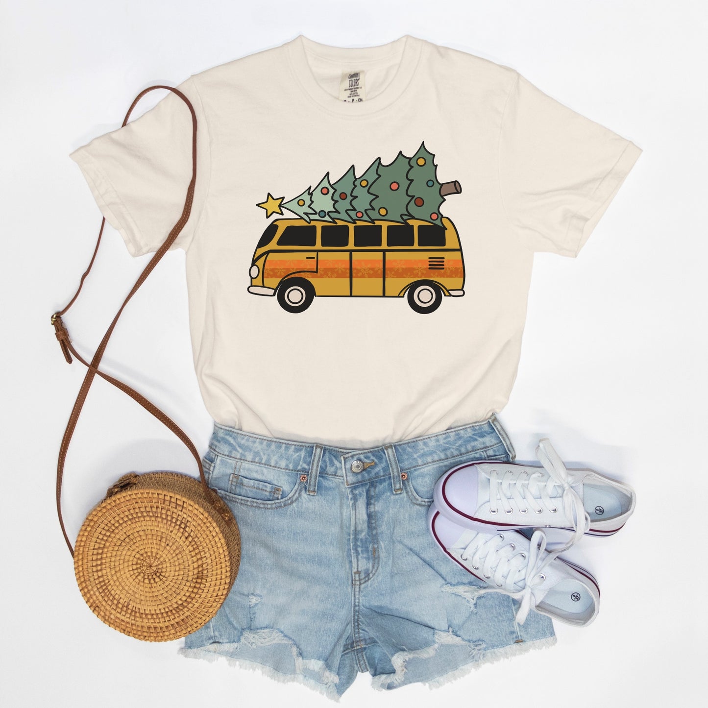 Adult - Camper Van - Hand drawn - Comfort Color