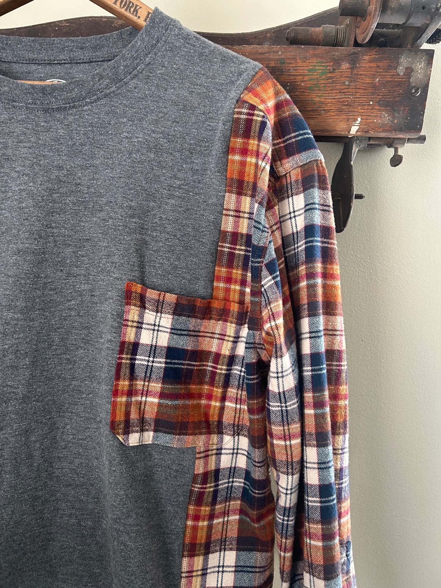 Upcycled Flannel Shirt Tutorial