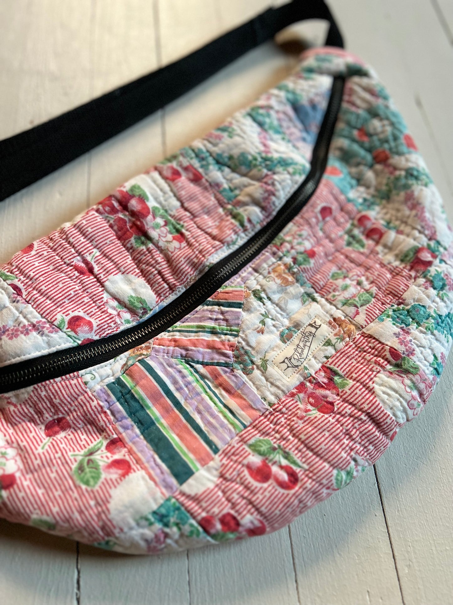 Vintage Quilt Large Bag