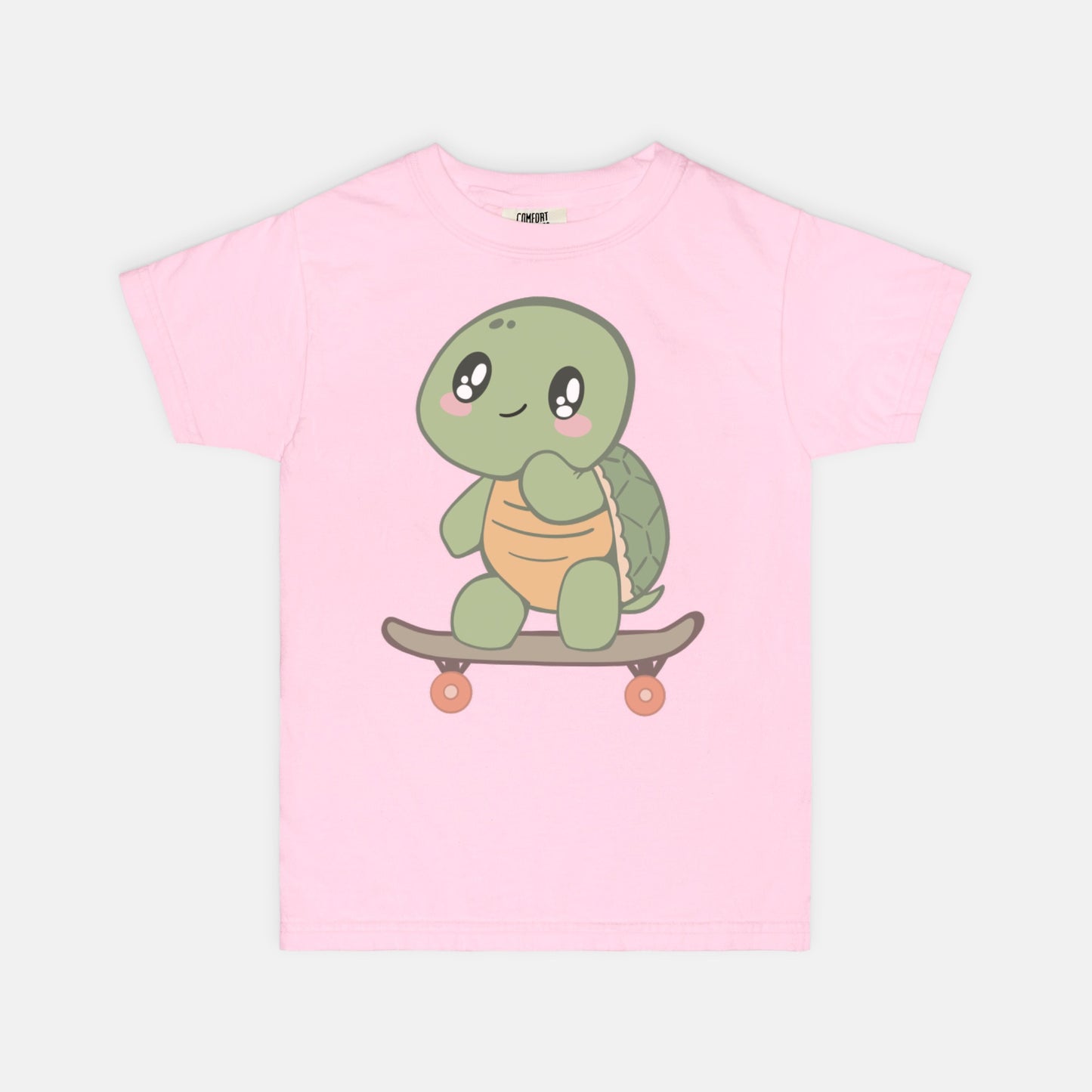 Skateboarding Turtle - Comfort Color Youth