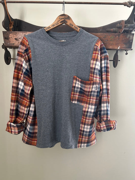 Upcycled Flannel Shirt Tutorial