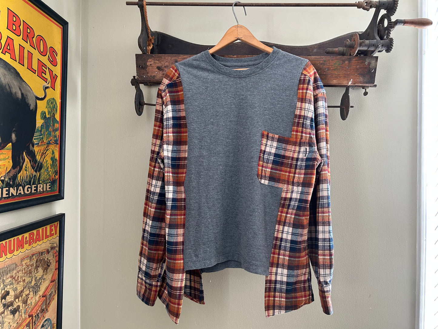Upcycled Flannel Shirt Tutorial