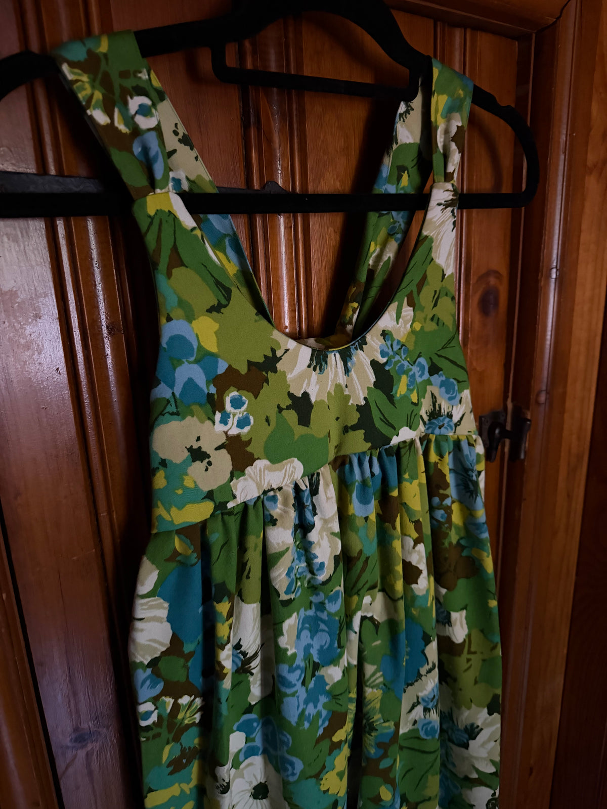 6/8 Vintage Floral Harem Romper