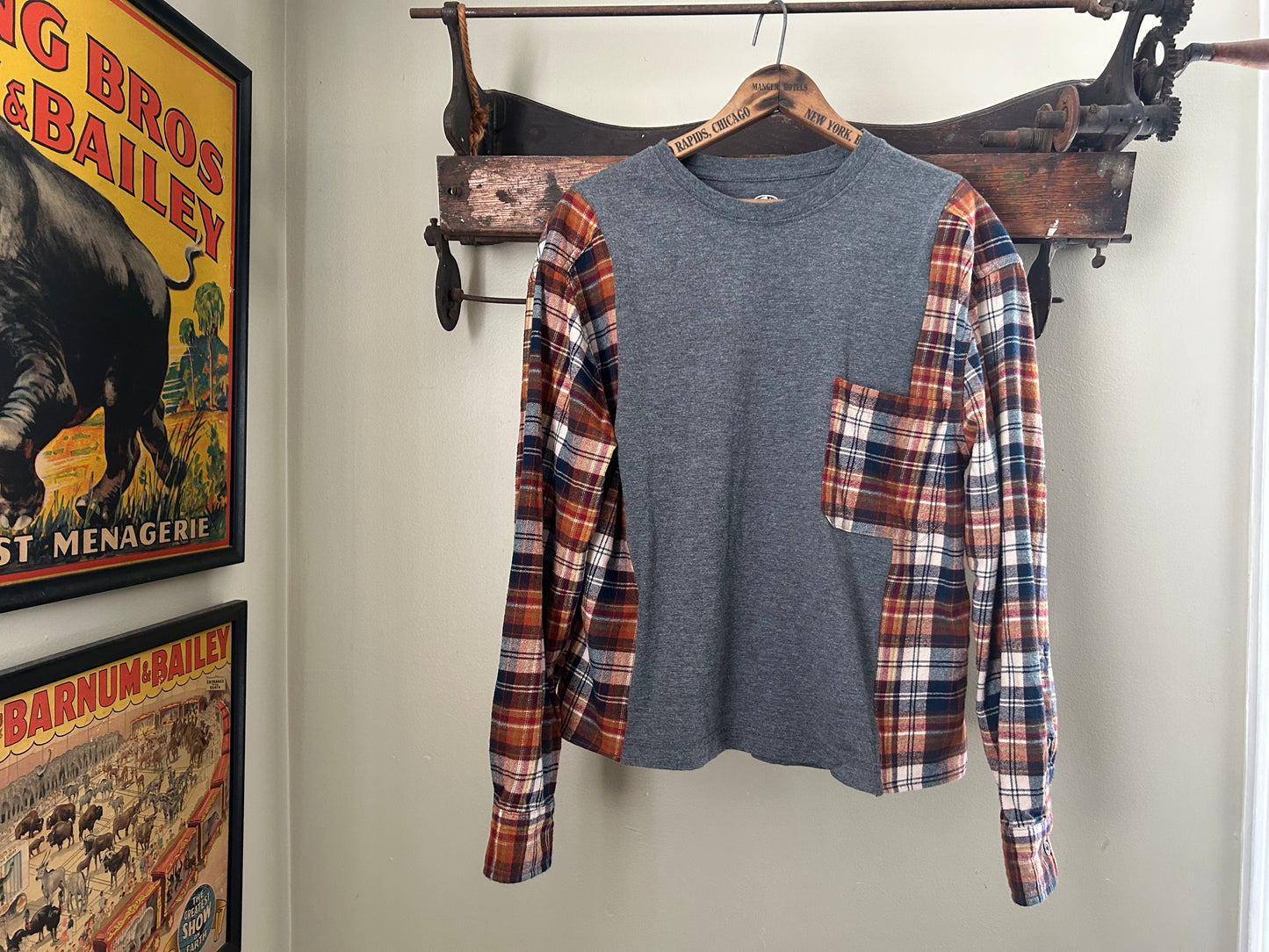 Upcycled Flannel Shirt Tutorial
