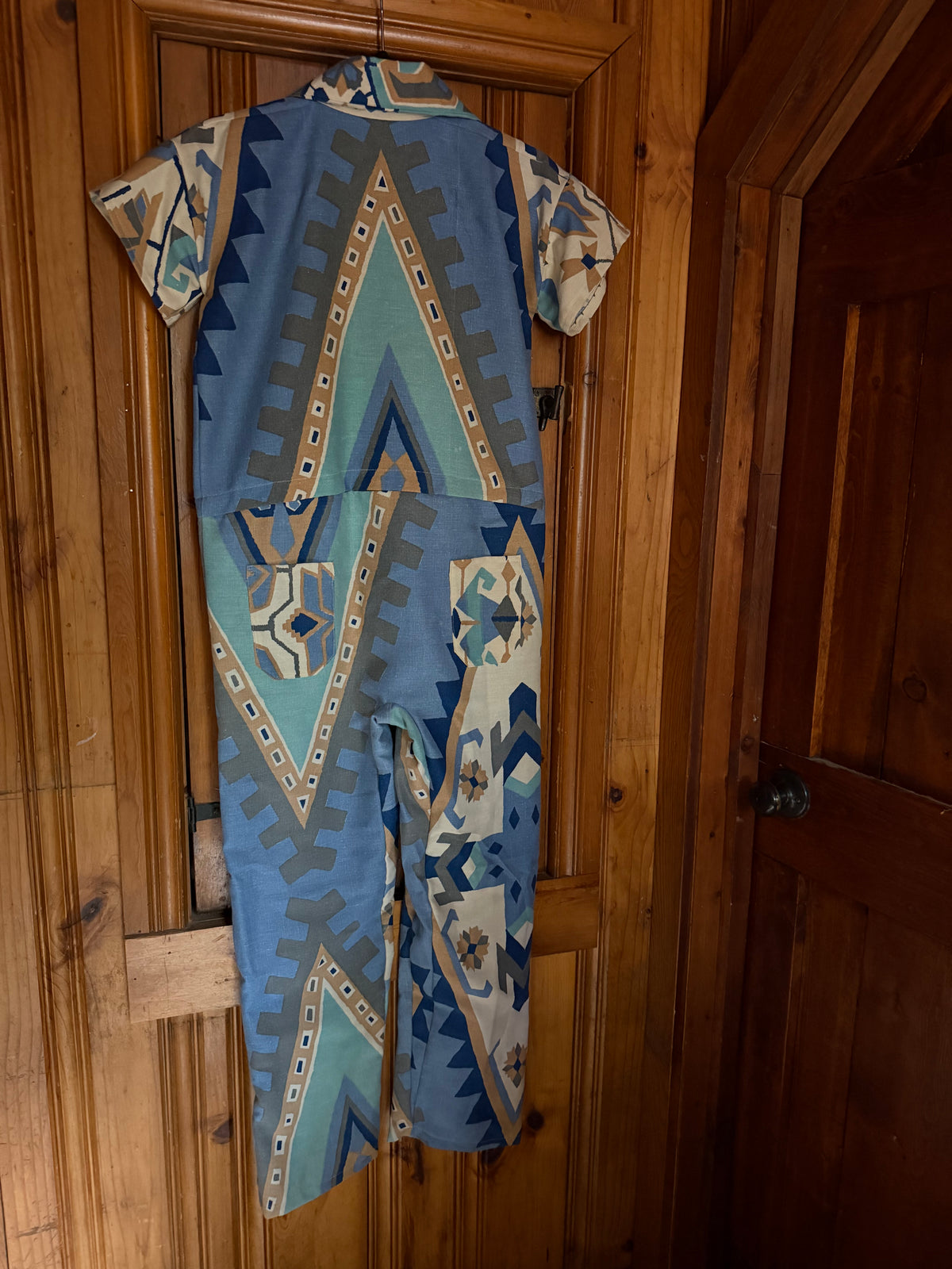 Custom - Upcycled Vintage Southwestern Jumpsuit