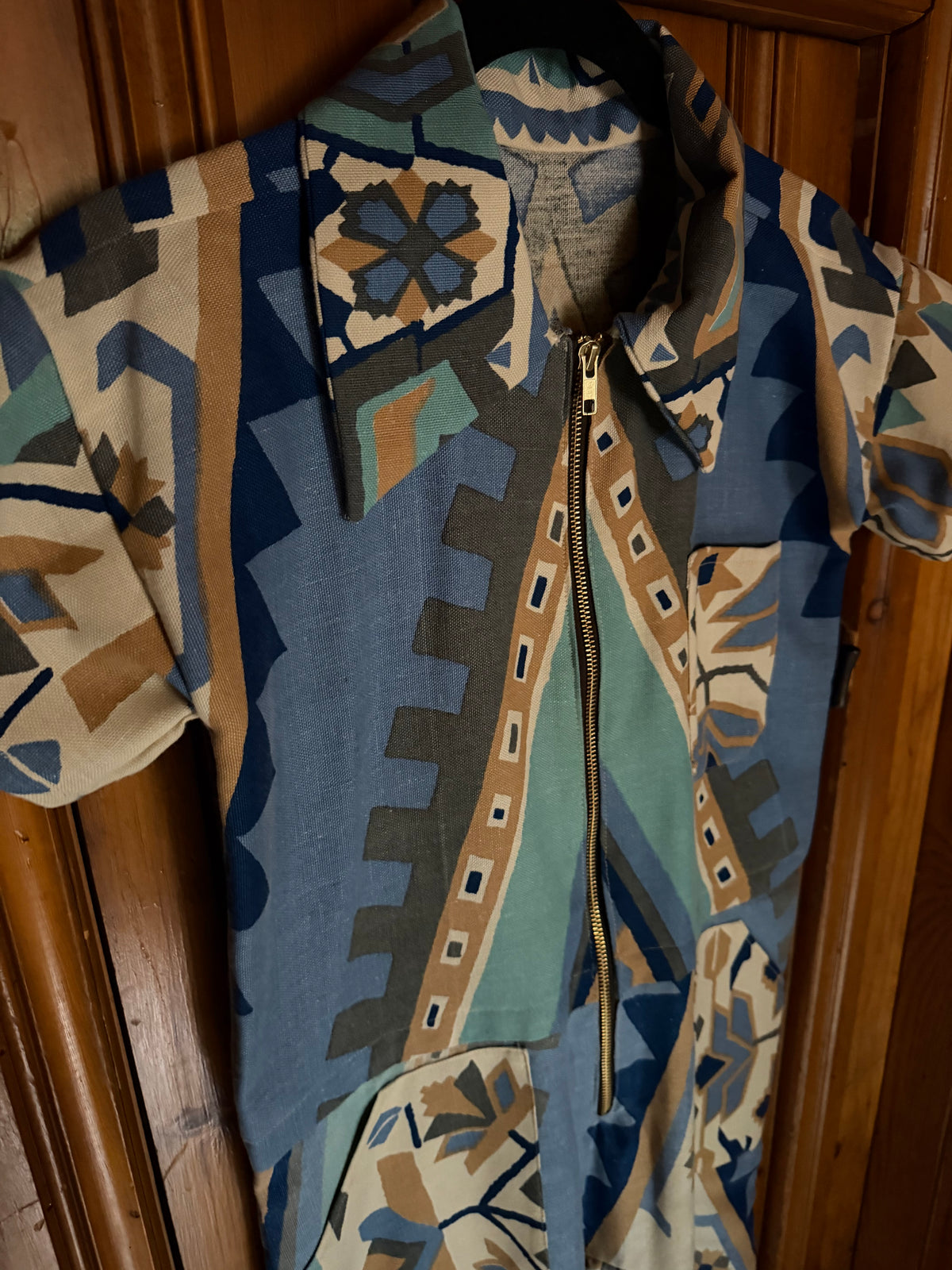 Custom - Upcycled Vintage Southwestern Jumpsuit