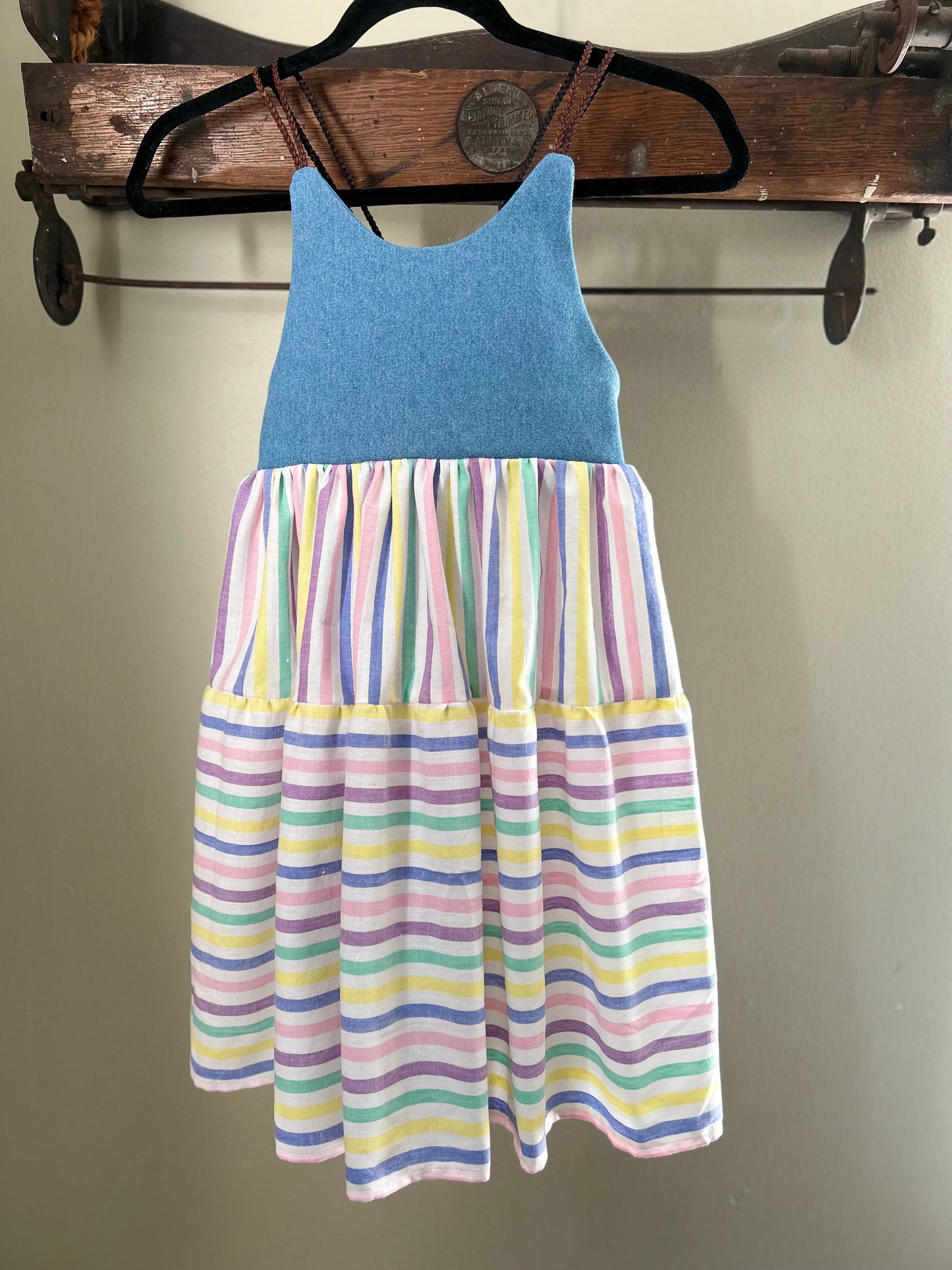 10 - Loretta Denim & Stripe