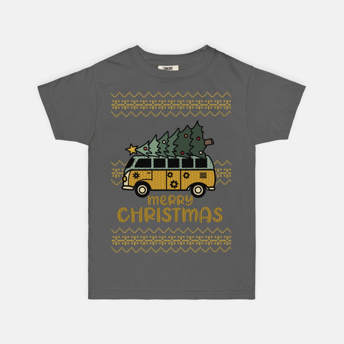 Christmas Van - Comfort Color Youth
