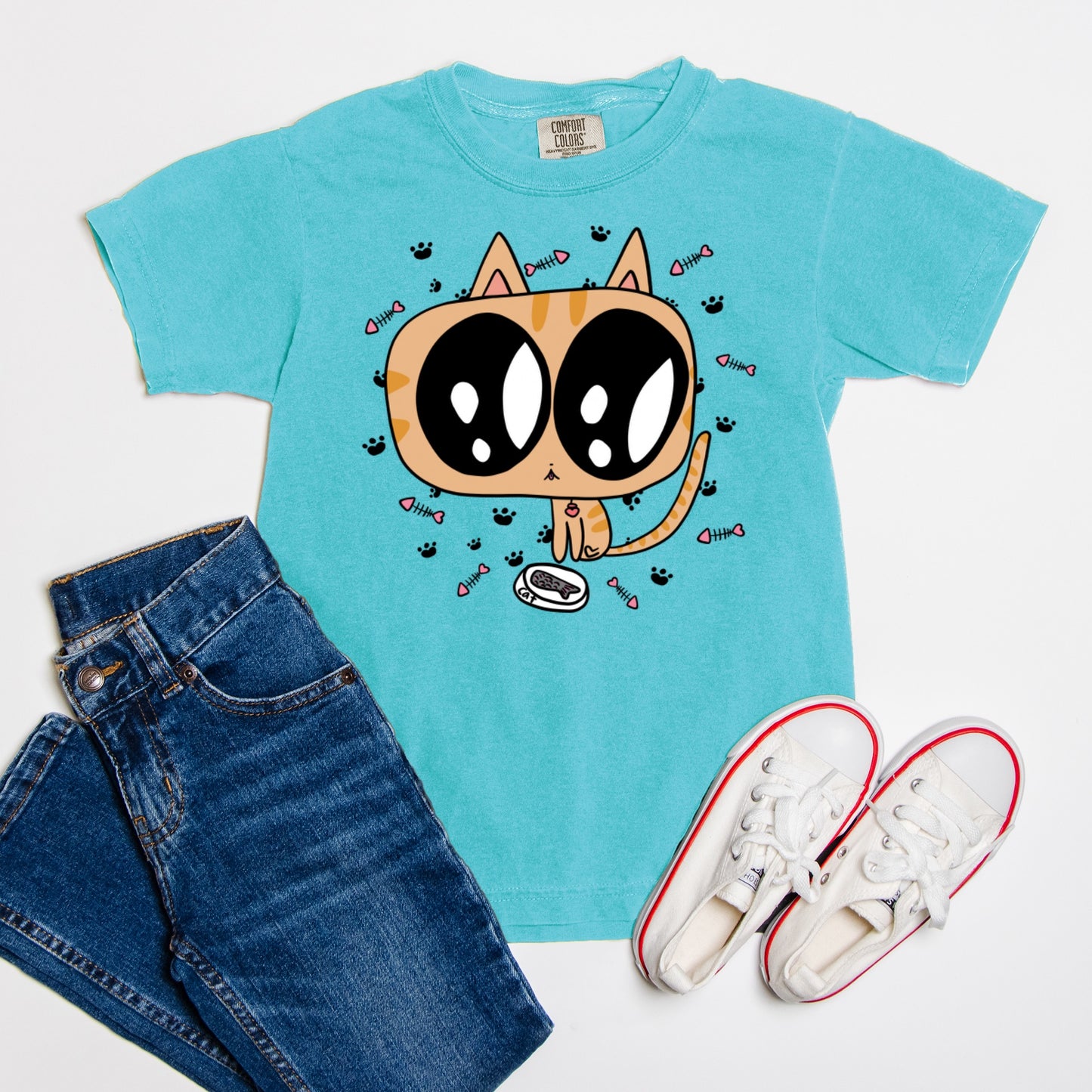 Kitty - Comfort Color Youth Tee 9018