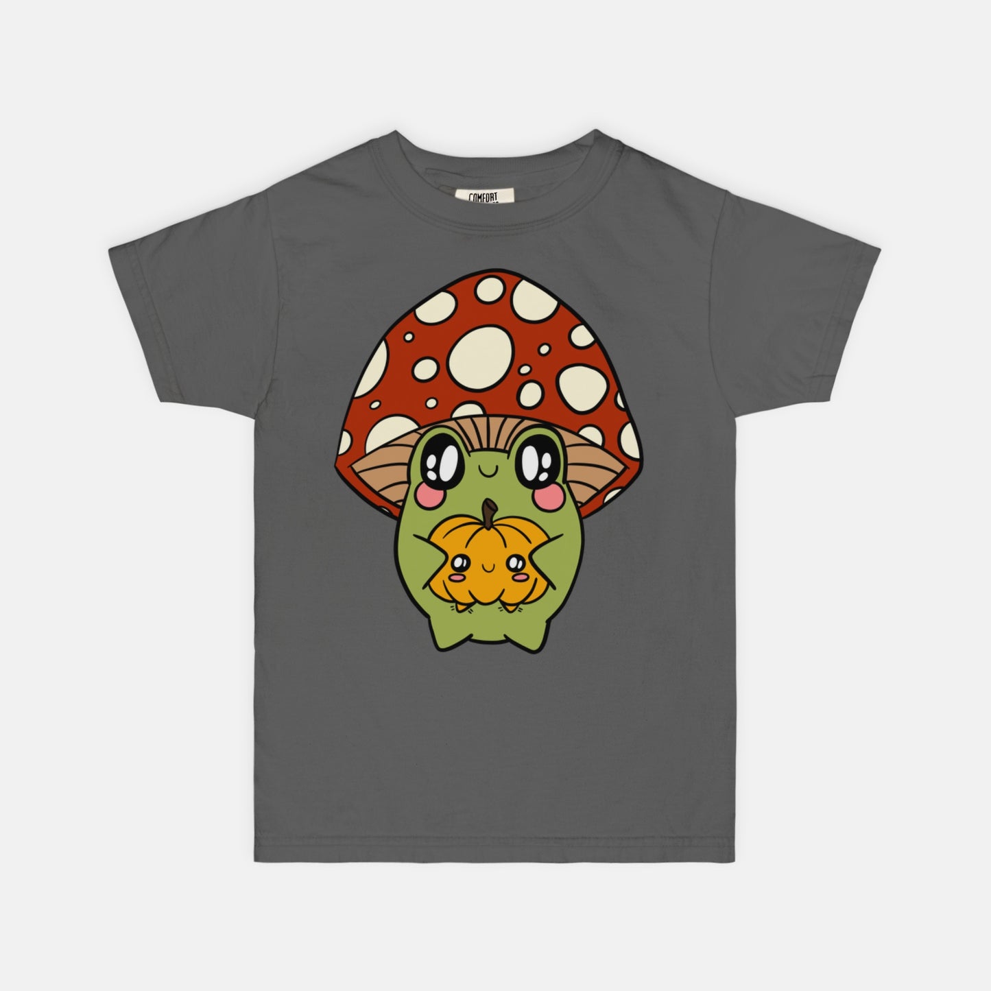 Frog & Pumpkin - Comfort Color Youth Tee 9018