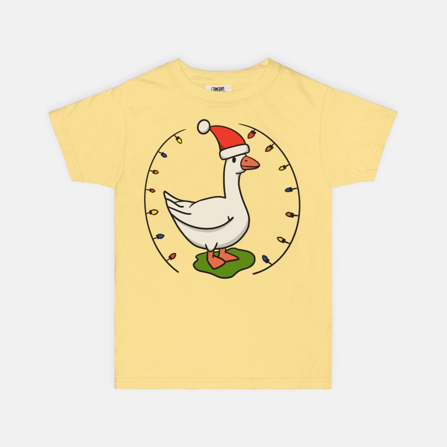 Santa Goose - Comfort Color Youth