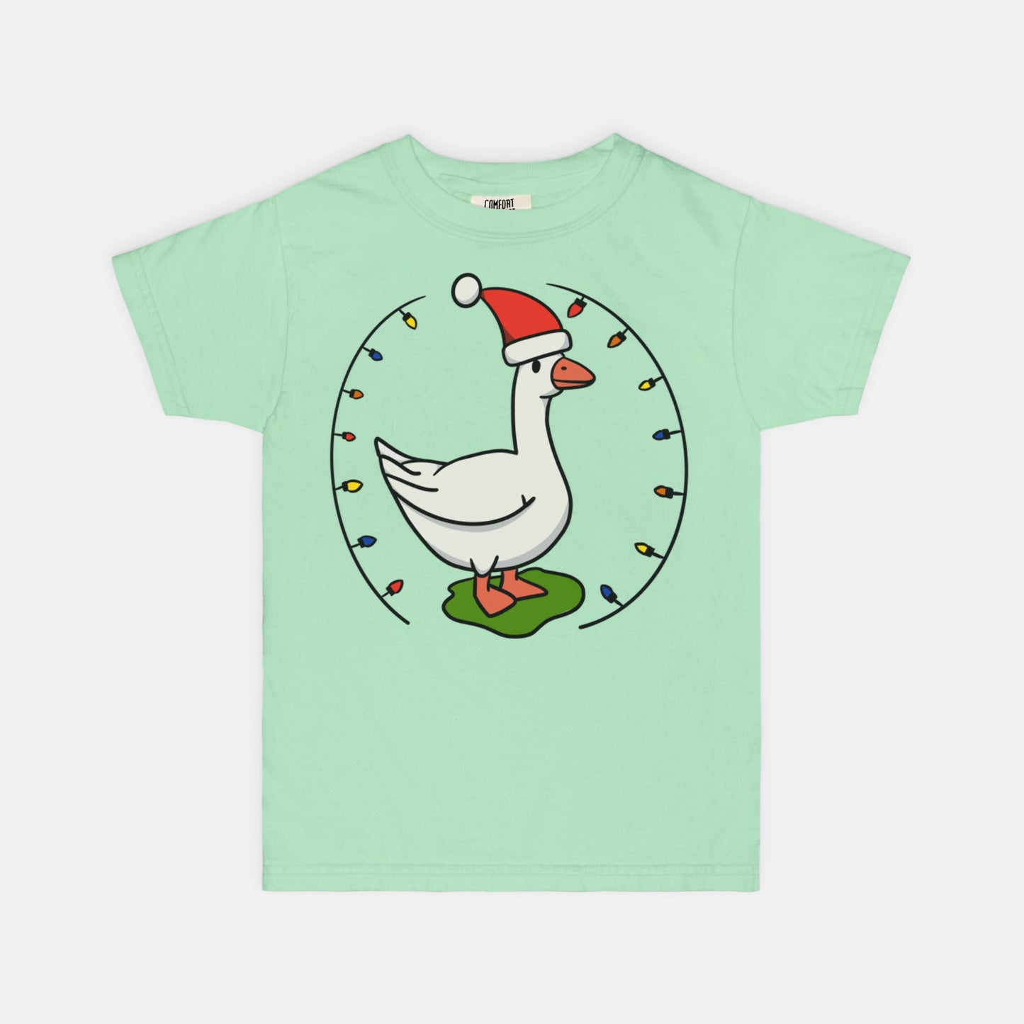 Santa Goose - Comfort Color Youth