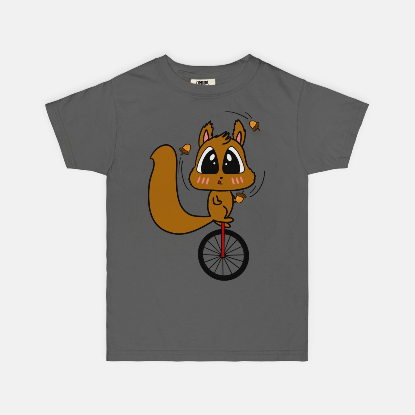 Juggling Squirrel - Youth Comfort Color