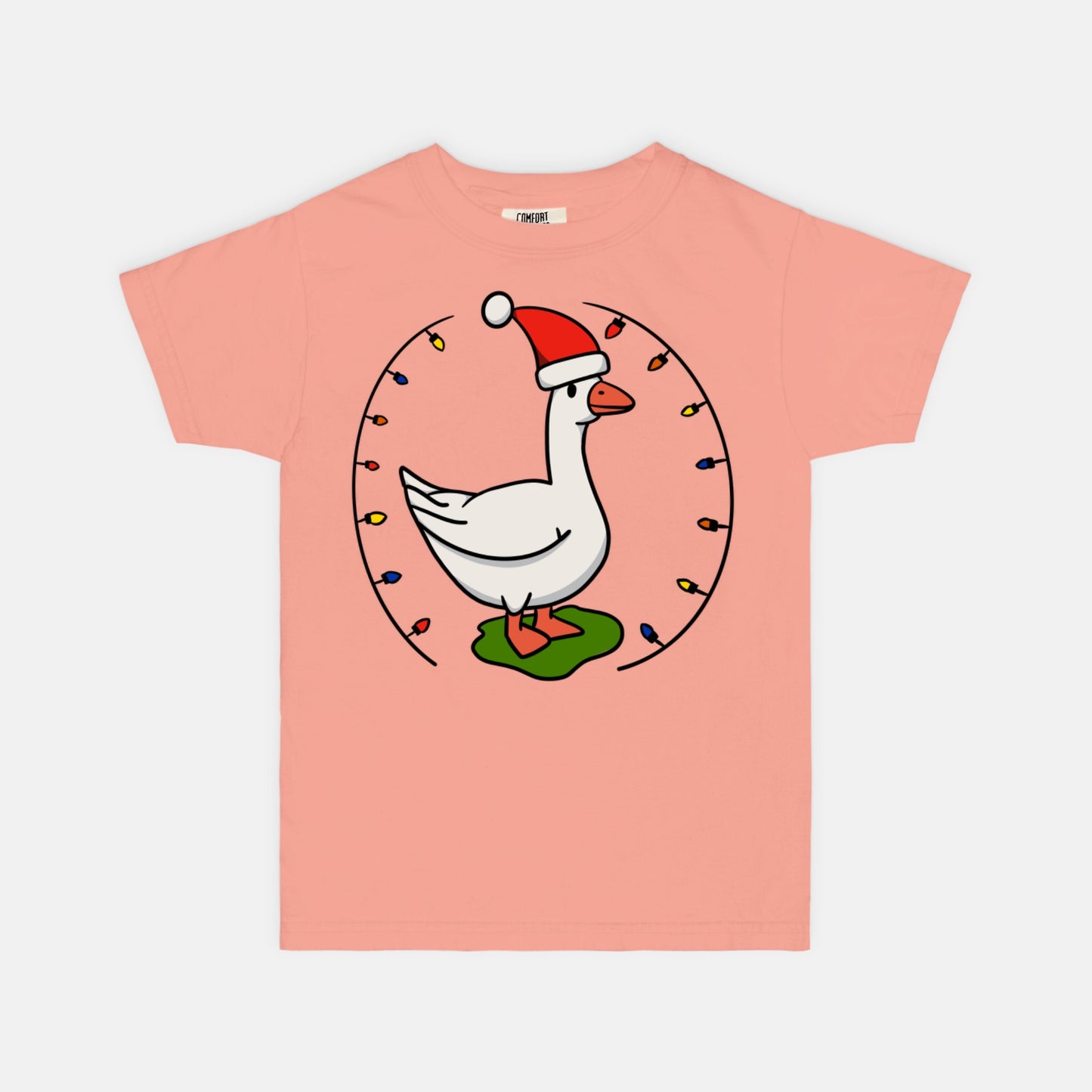Santa Goose - Comfort Color Youth