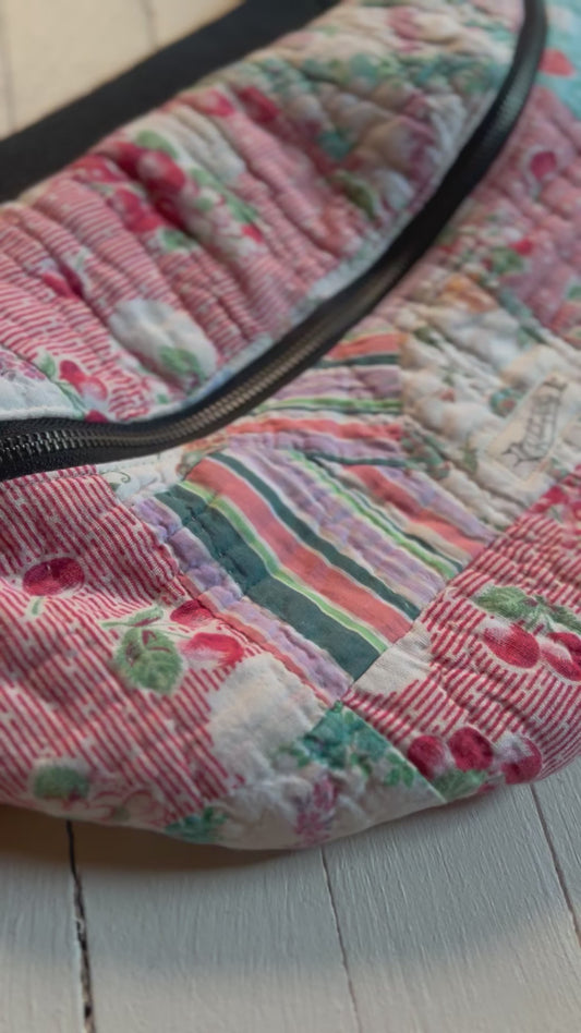 Vintage Quilt Large Bag