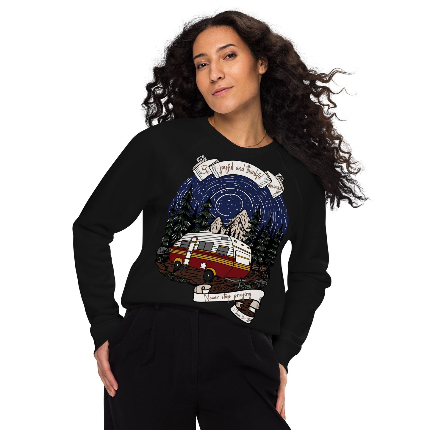 Unisex  Organic Raglan Sweatshirt