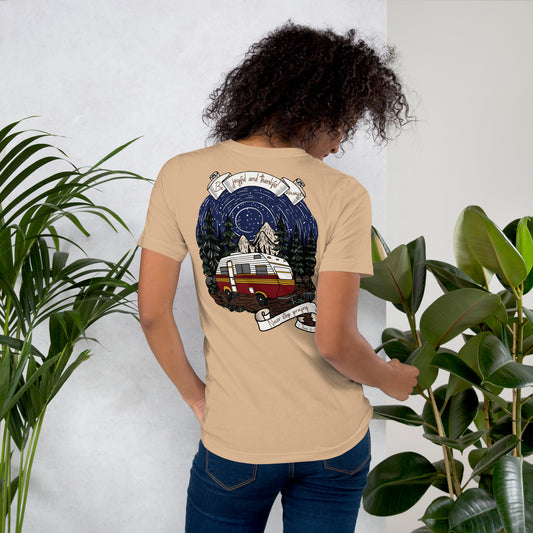 Starlit Camper Prayer Unisex t-shirt