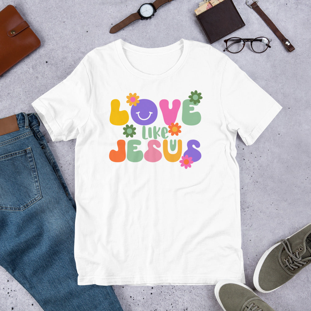 Love Like Jesus Unisex Adult  t-shirt