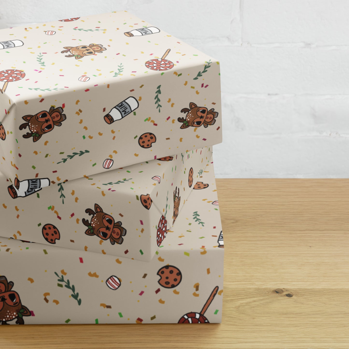 Gingerbread - Wrapping paper sheets