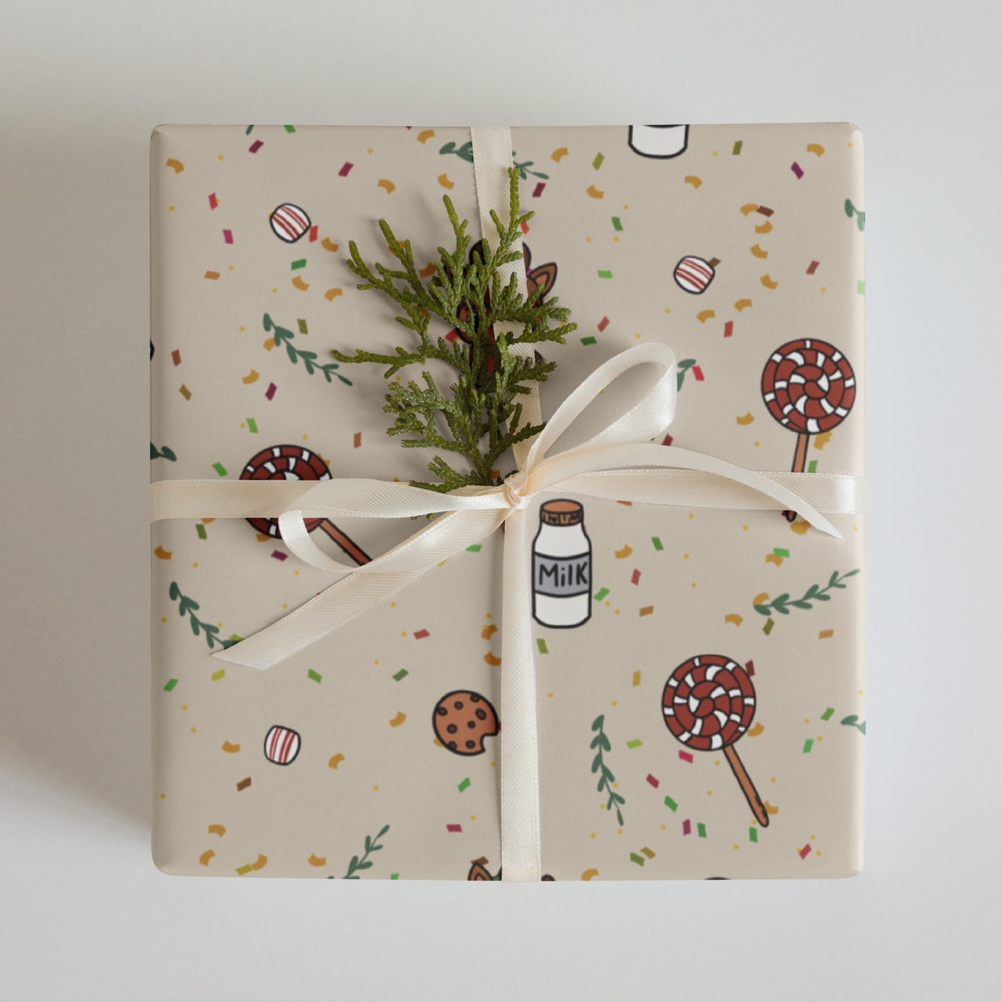 Gingerbread - Wrapping paper sheets