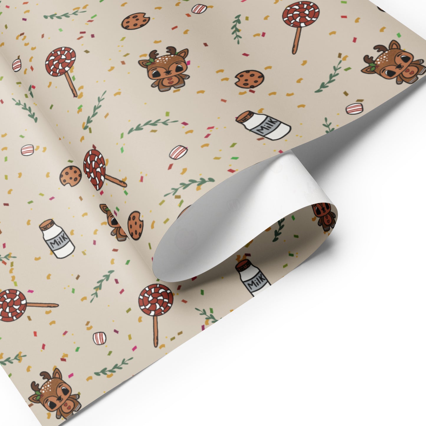 Gingerbread - Wrapping paper sheets