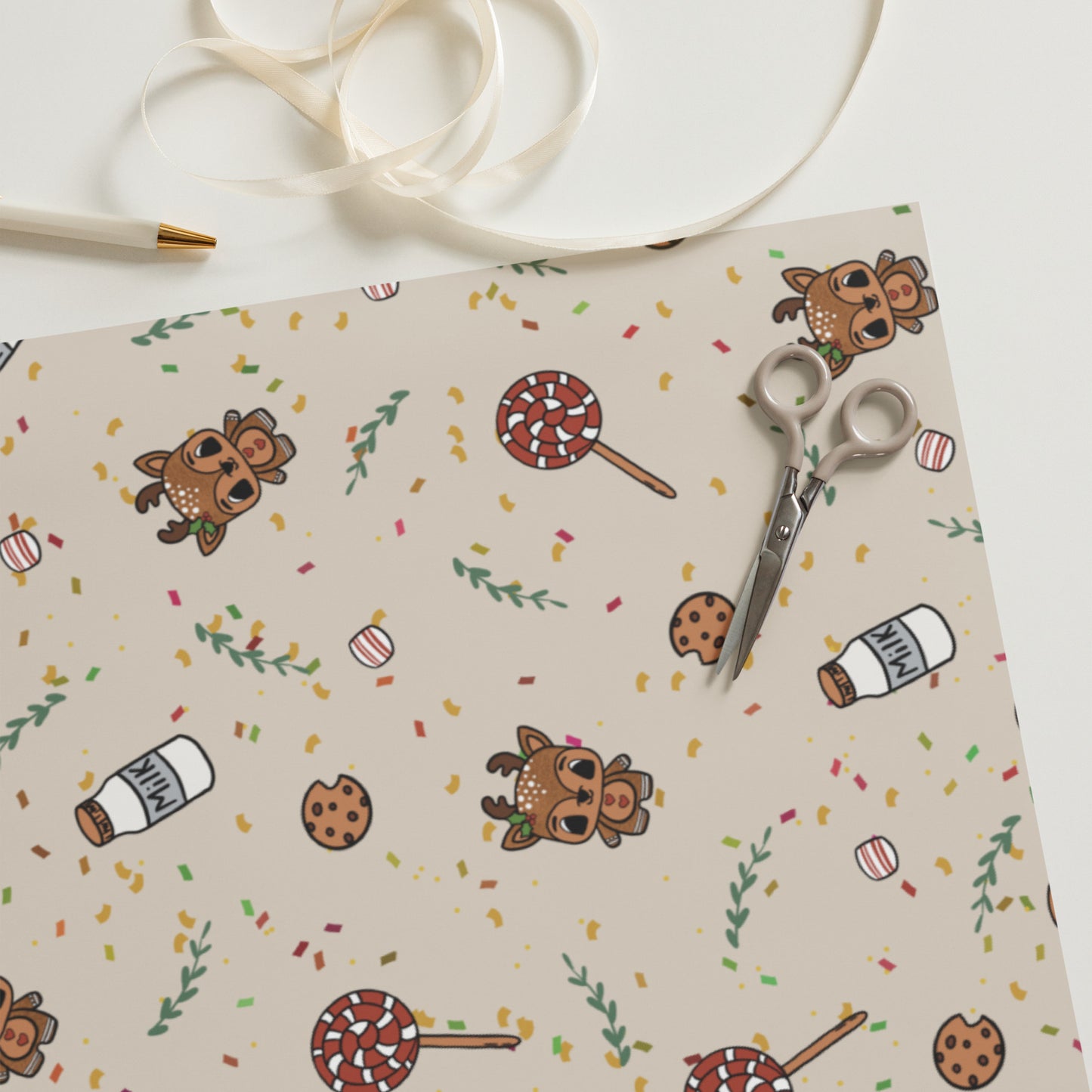 Gingerbread - Wrapping paper sheets