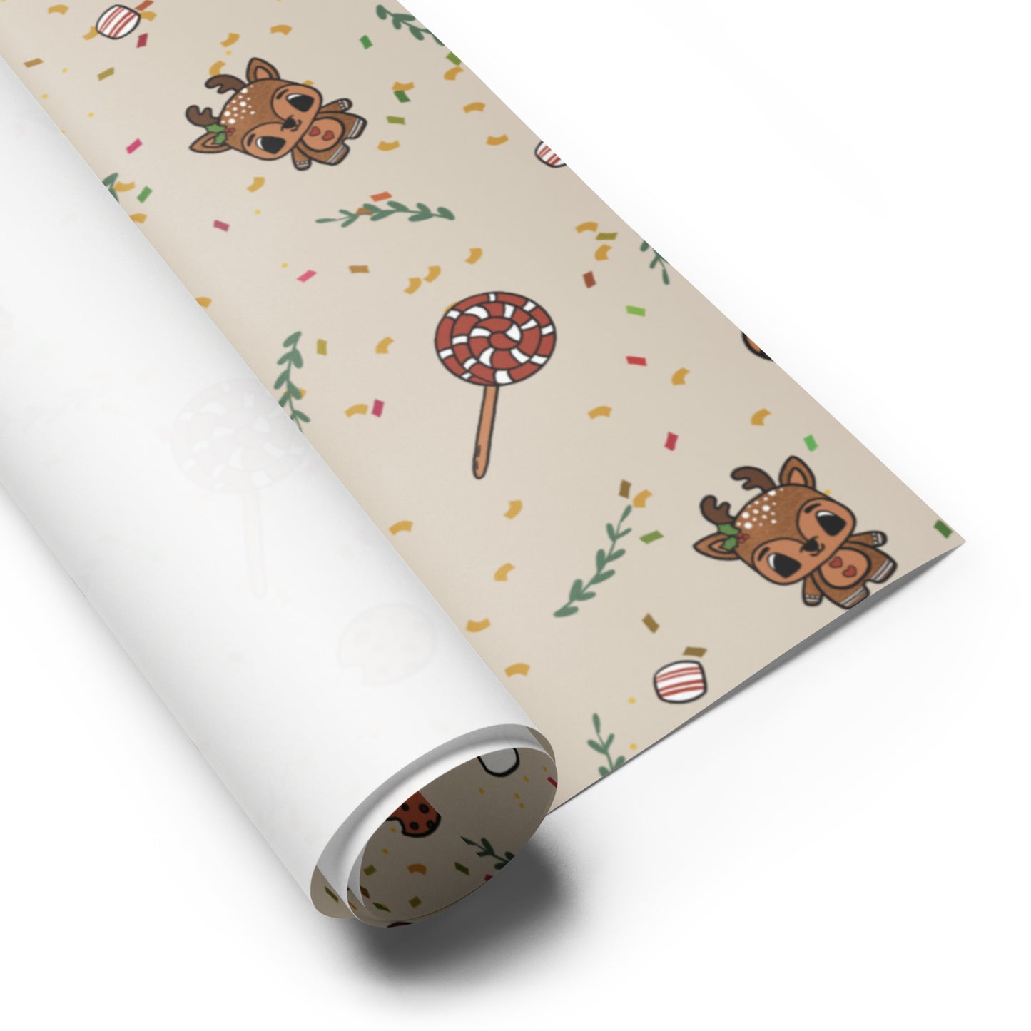 Gingerbread - Wrapping paper sheets