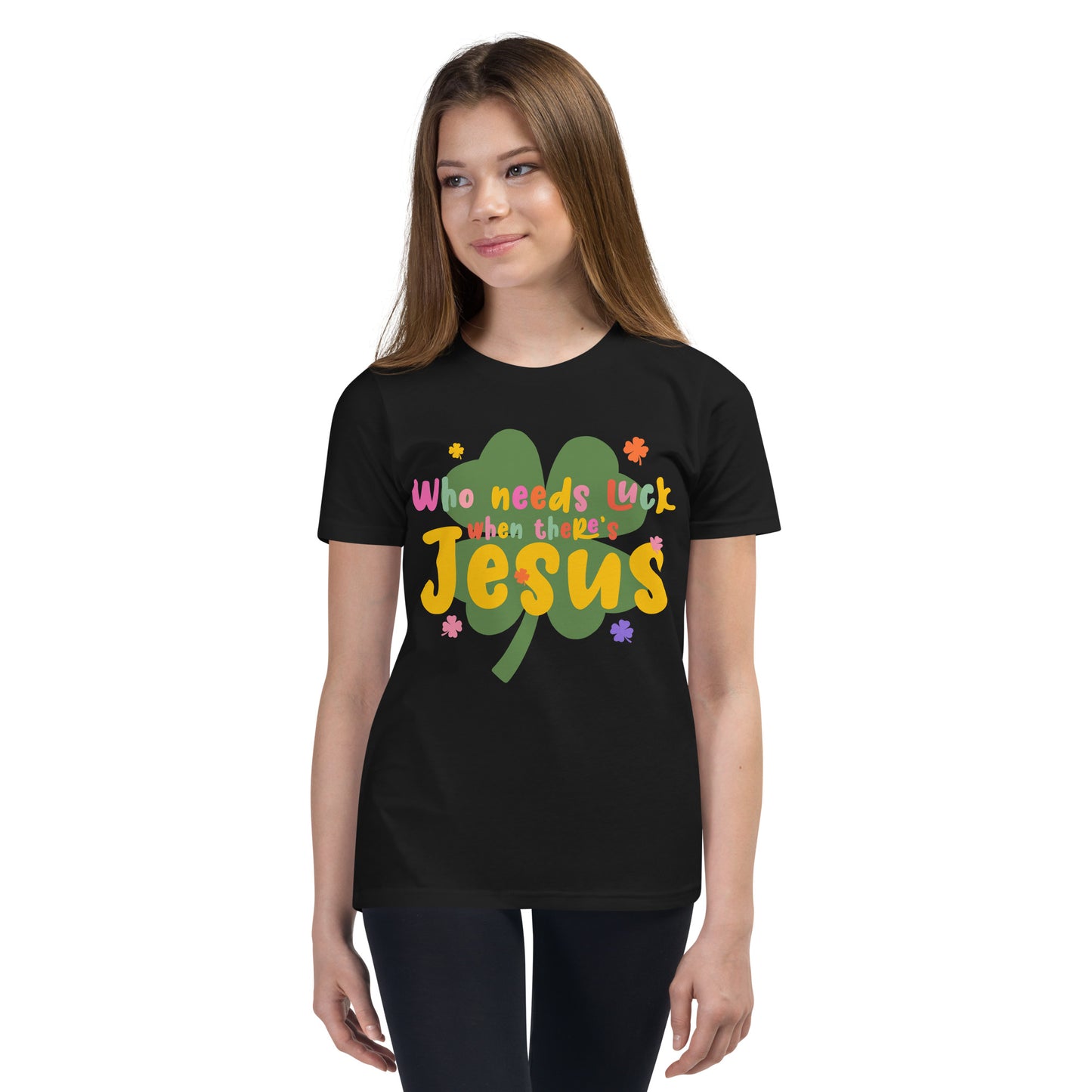 Jesus Clover Youth T-Shirt