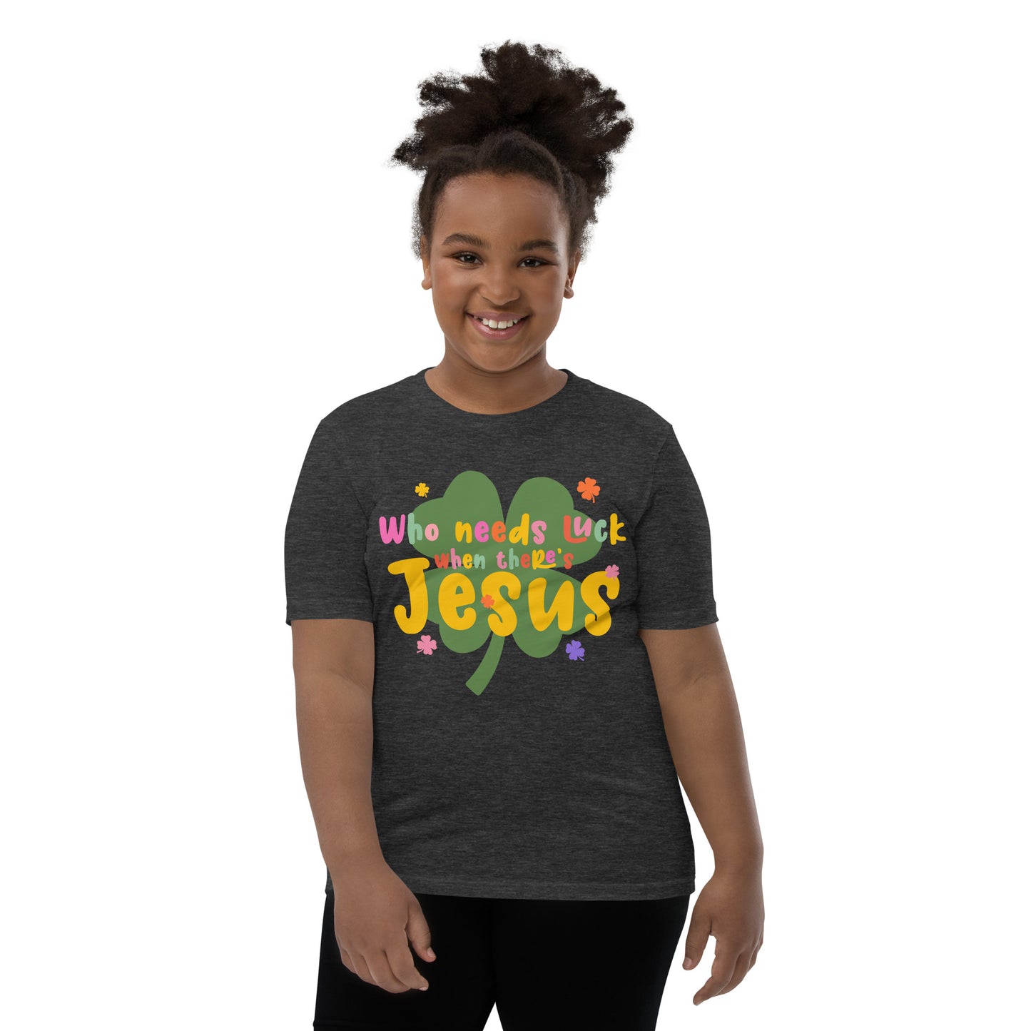 Jesus Clover Youth T-Shirt