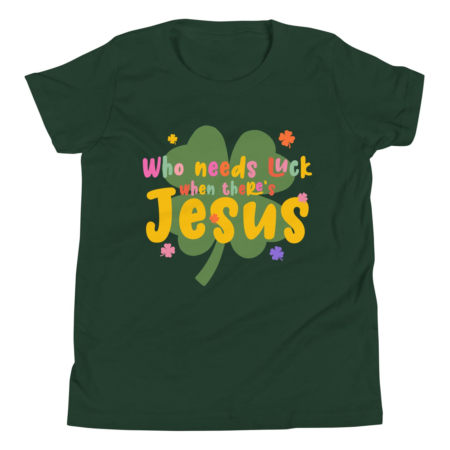 Jesus Clover Youth T-Shirt