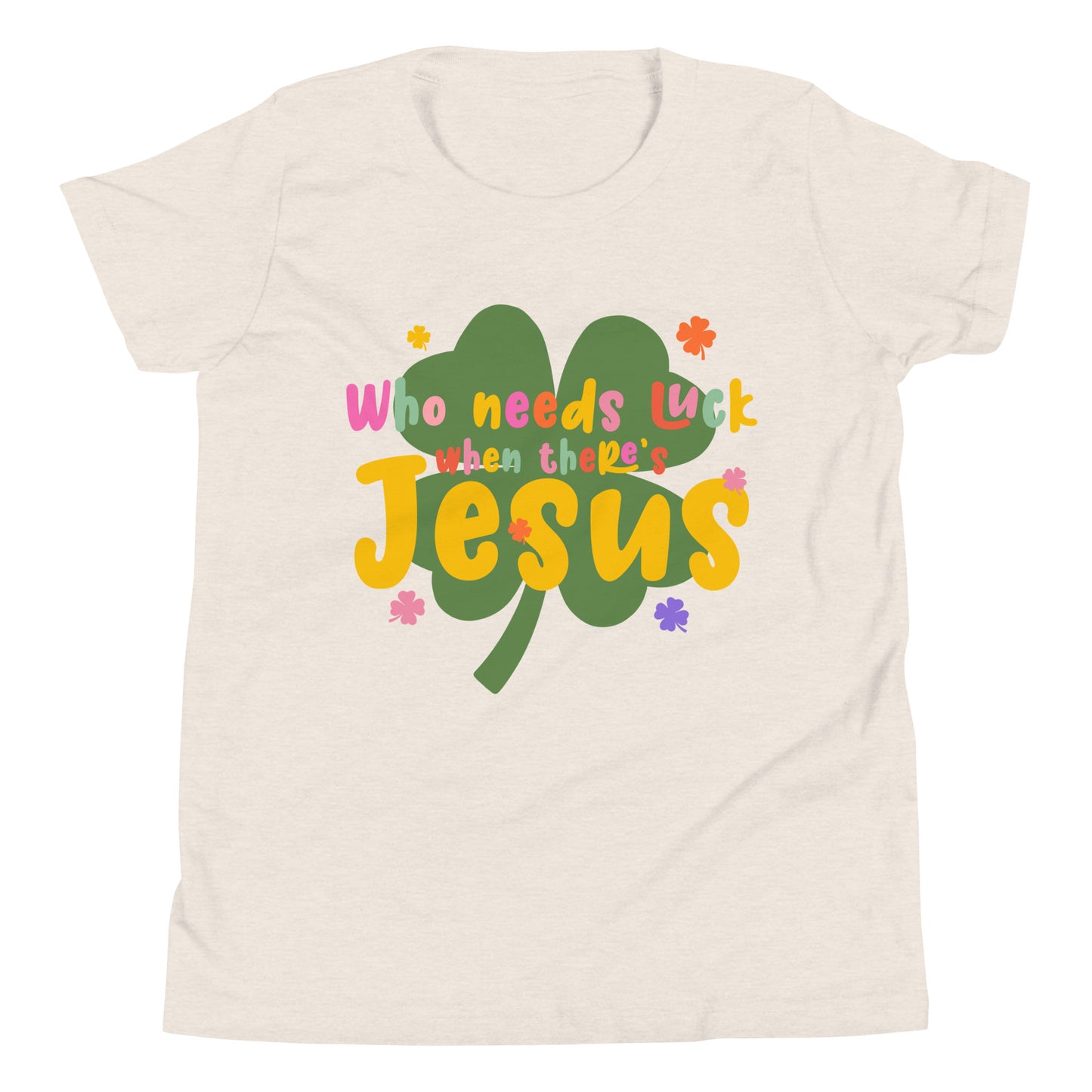 Jesus Clover Youth T-Shirt